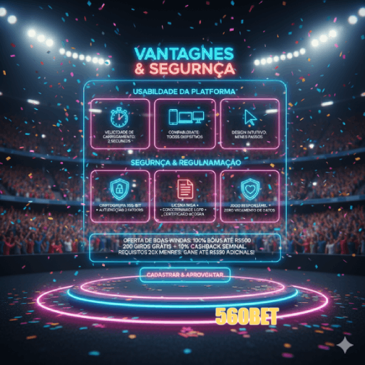 Cassino 560BET, Seguro, Promoções